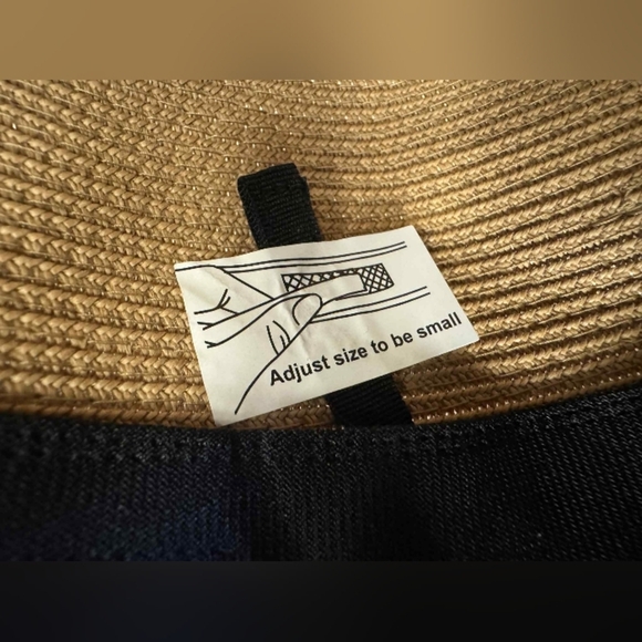 Furtalk NWT Straw Hat Khaki Size M-L - Picture 8 of 8